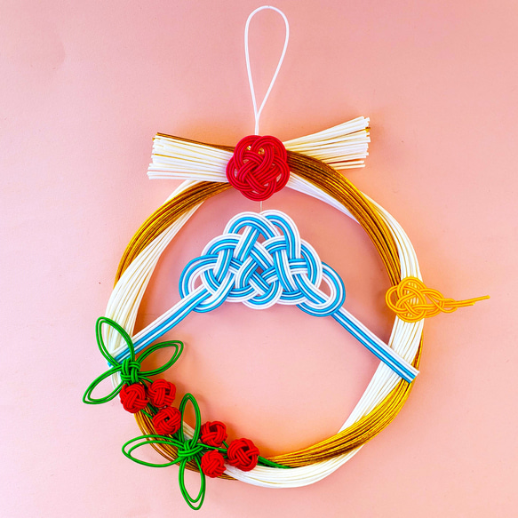 招福しめ縄飾り#お正月しめ縄飾り#和モダンしめ縄飾り 招福しめ縄飾り#お正月しめ縄飾り#和モダンしめ縄飾り 56-ny384_1.jpg