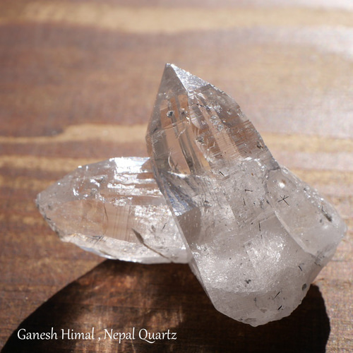 天然石ヒマラヤ水晶 約22g(ネパール・ガネーシュヒマール産)原石結晶 
