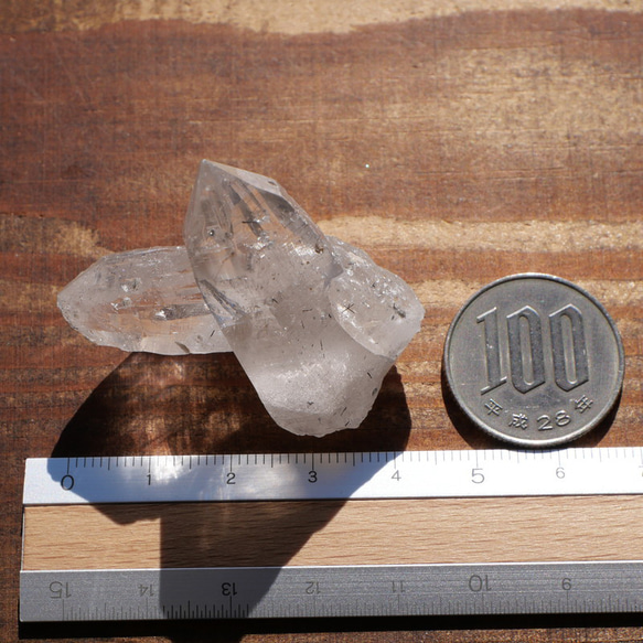 天然石ヒマラヤ水晶 約22g(ネパール・ガネーシュヒマール産)原石結晶ポイントクラスター[ghq-231214-01] 7枚目の画像