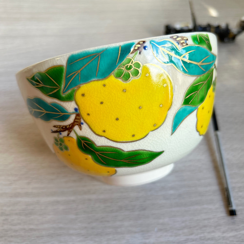 色絵 柚子 抹茶茶碗 茶碗・めし碗 清香〜きよか〜 通販 16994700