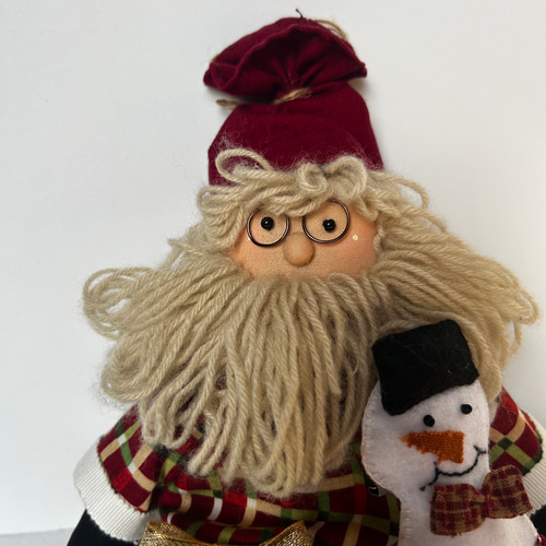 カントリードール サンタクロースと雪だるま その他人形 KayanoToge M