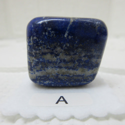 NO.CR-102 天然石　原石　ラピスラズリ　２８ｇ　ポリッシュ 3枚目の画像