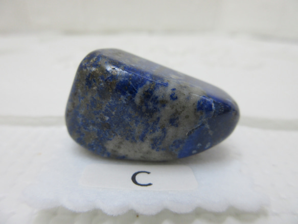 NO.CR-102 天然石　原石　ラピスラズリ　２８ｇ　ポリッシュ 13枚目の画像