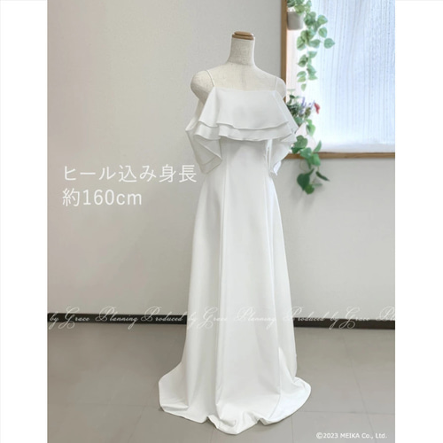 【Story mfg.】Mon Dress 結婚式/前撮り ドレス/ワンピース Story mfg.】Mon Dress 結婚式/前撮り ドレス/ワンピース