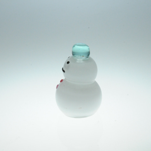 ゆきだるまくん」48 その他置物 マキノグラススタジオonlineショップ