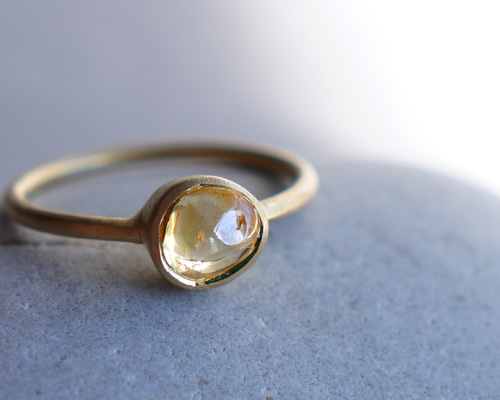 イエローサファイア リング マット 11号 指輪・リング paap 通販