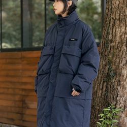 韓版冬コート長コート長綿服ゆったり男女着られる  20-1304 8枚目の画像