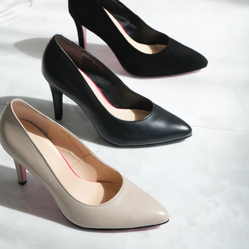 期間限定50%OFF】美脚脚長パンプス 日本製本革 9cmヒール / PO-PTN900