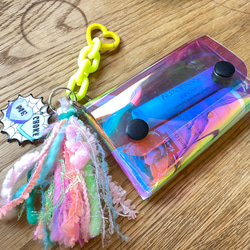 引き揃え糸 タッセルキーホルダー シリアル バッグチャーム