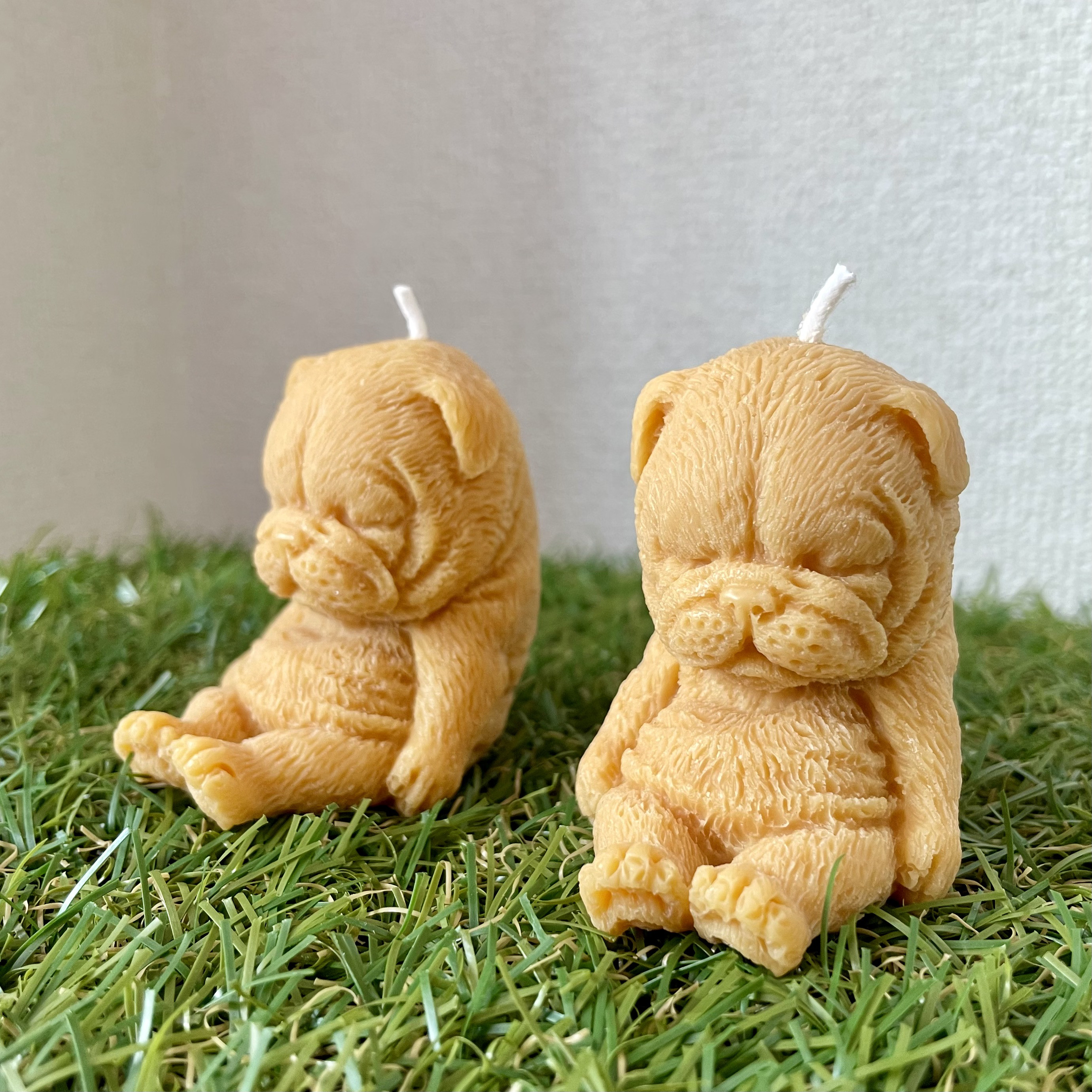 【PANPURI】キャンドル 2個セット 大きめ