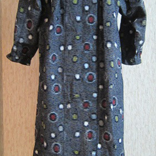 着物リメイク 久留米絣のチュニック 11号 ワンピース 工房YYST