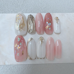 卒業ネイルロングポイント成人式ネイルチップ 卒業ネイルロングポイント成人式ネイルチップ