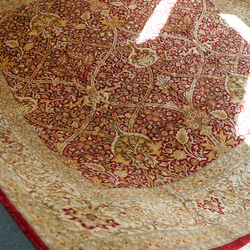 パキスタン手織り絨毯 size:257×252cm ウール  ペルシャ絨毯 ダブルノッ 2枚目の画像