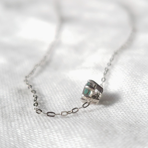 モンゴル産 宝石質 カラーチェンジアンデシン Pt950ペンタントトップ