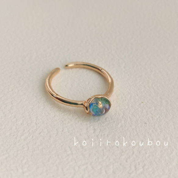 《3本セット》koiiro jewelry  カラフル リング 19枚目の画像