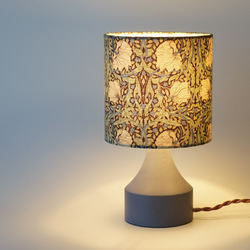 ◇テーブルランプS/ウィリアムモリス/ピンパネル/ベージュ/色が選べる