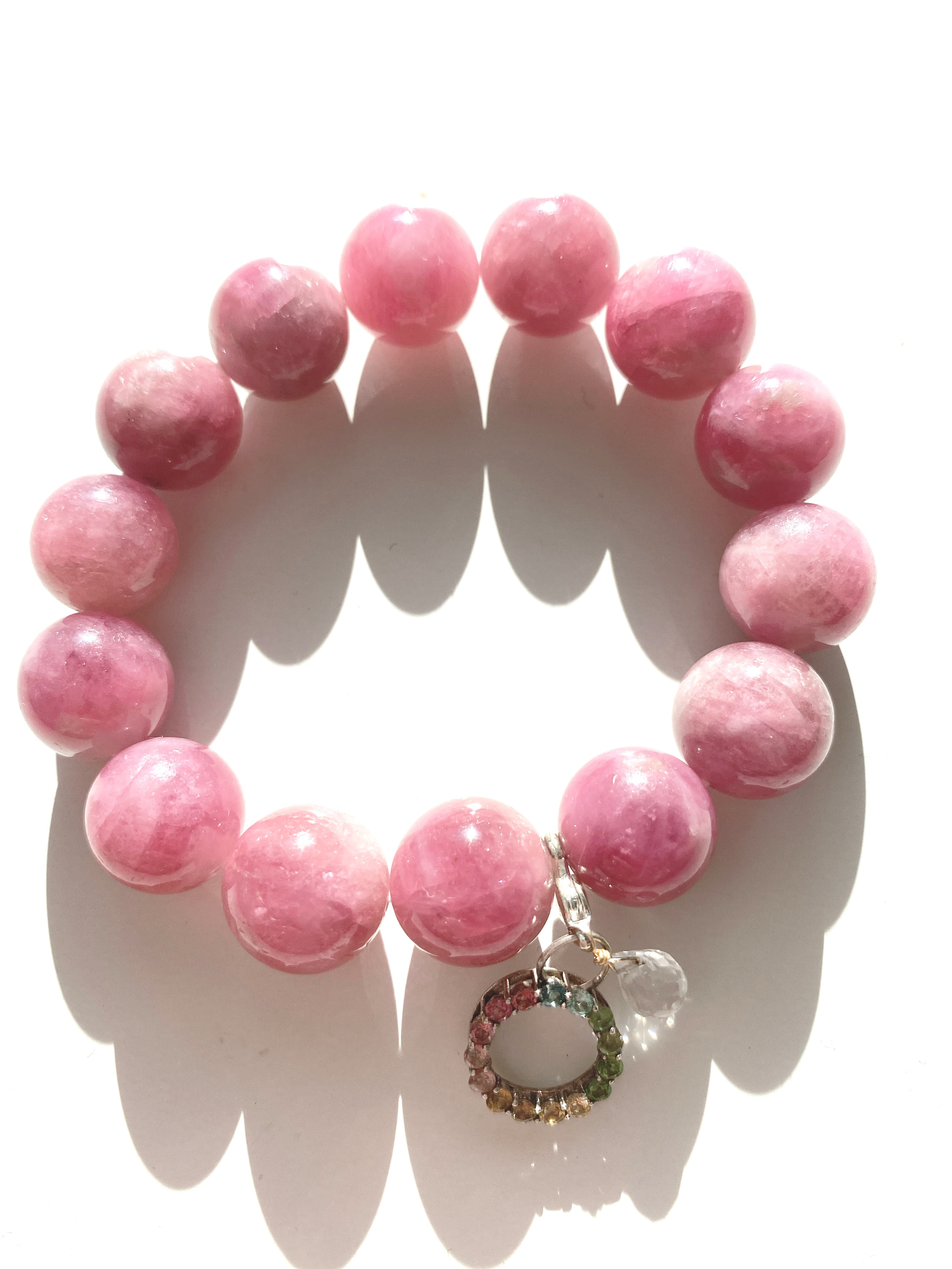 【9-53】極上ピンクトルマリンのブレスレット
