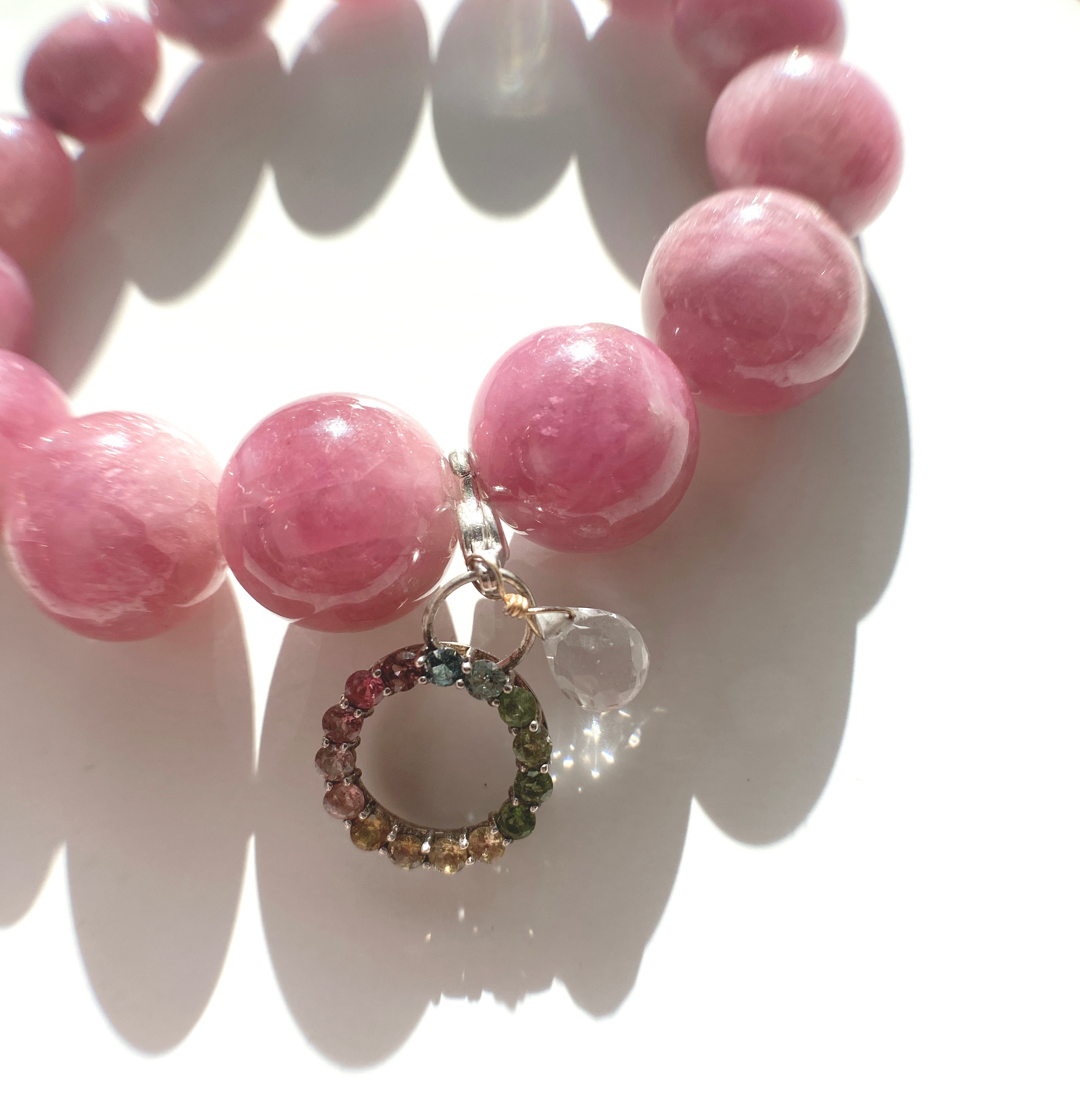 【9-53】極上ピンクトルマリンのブレスレット