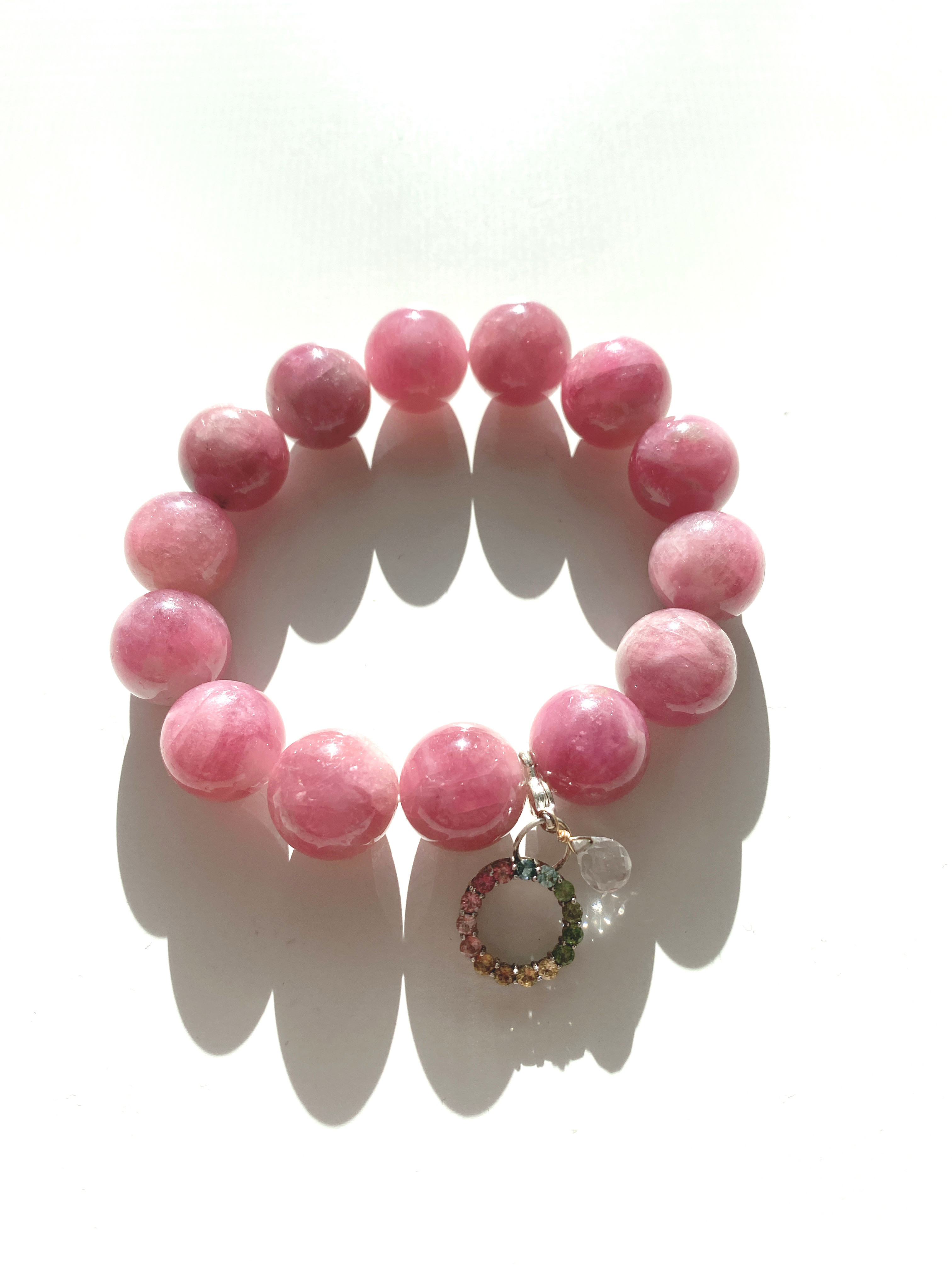 【9-53】極上ピンクトルマリンのブレスレット