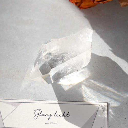 トマスゴンサガ産ポイントクォーツ 水晶 浄化 ストーン 天然石 鉱物