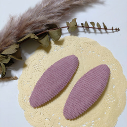 ふわふわ お花のパッチンピン 毛糸 ヘアピン ほのか 通販 16555669