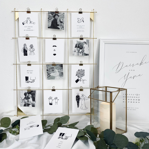 ポストカード 】 ウェディングイラスト 10枚 ｜ 結婚式