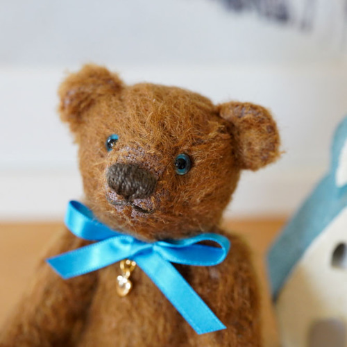 テディベア タン ぬいぐるみ Teddy bear Kao. 通販 16998212