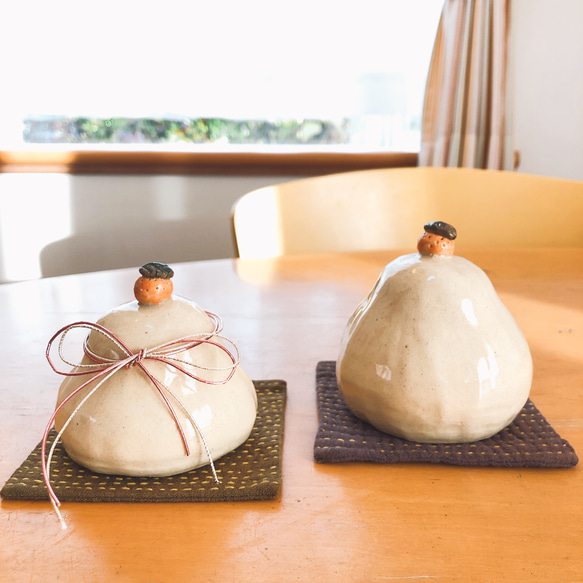 ＜つきたて＞ゆるゆる鏡餅（中） 6枚目の画像