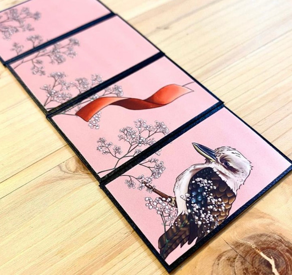Hanafuda BonsaiGirl Cards (Australia) オーストラリア花札盆栽女子のカードセット 3枚目の画像