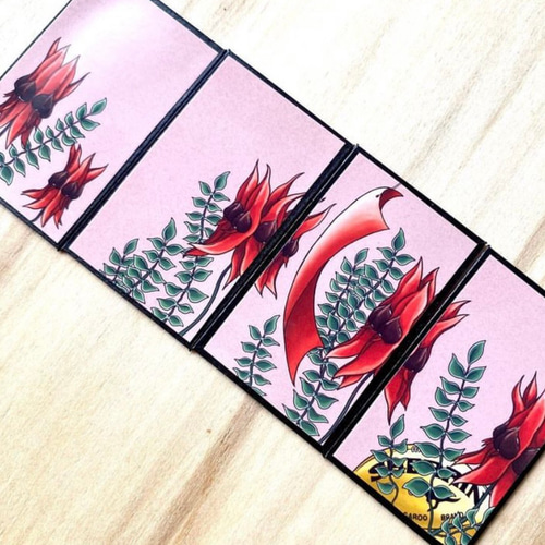 Hanafuda BonsaiGirl Cards (Australia) オーストラリア花札盆栽女子の