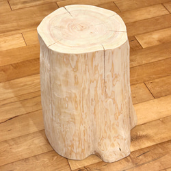 Hinoki  Wood  Stool No.510 1枚目の画像