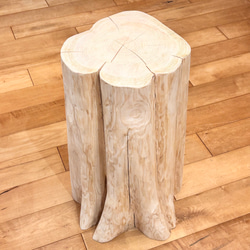 Hinoki  Wood  Stool No.511 2枚目の画像