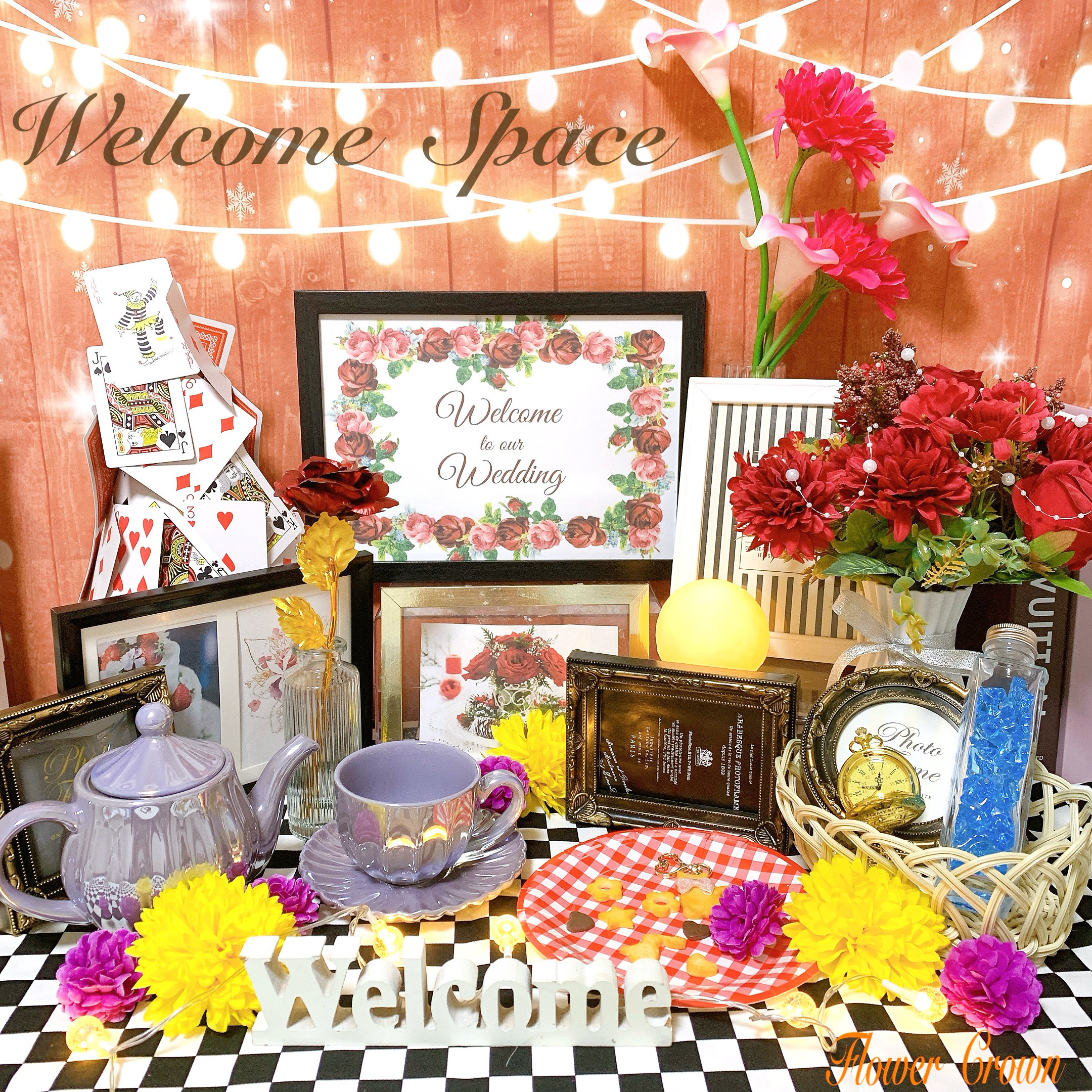 受注 No.1071 ウェルカムスペース 結婚式 まとめ売り ウェルカムボード