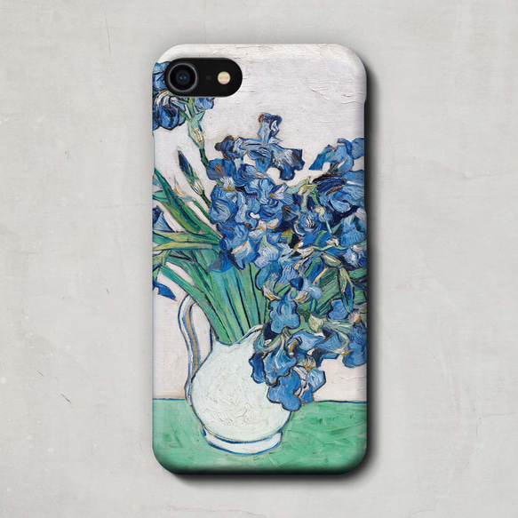 スマホケース / フィンセント ファン ゴッホ「アイリス (1890)」 iPhone 全機種対応 アート 絵画 個性的 3枚目の画像