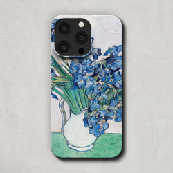 スマホケース / フィンセント ファン ゴッホ「アイリス (1890)」 iPhone 全機種対応 アート 絵画 個性的 2枚目の画像