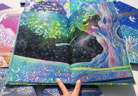 【本屋さんにはない宝物絵本】星の鳥のうまれるところ　 19枚目の画像