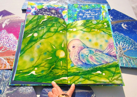 【本屋さんにはない宝物絵本】星の鳥のうまれるところ　 15枚目の画像