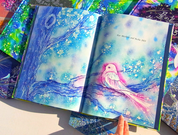 【本屋さんにはない宝物絵本】星の鳥のうまれるところ　 9枚目の画像