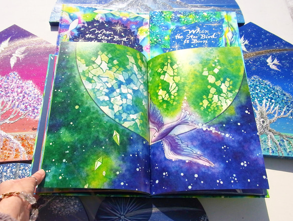 【本屋さんにはない宝物絵本】星の鳥のうまれるところ　 14枚目の画像