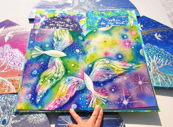 【本屋さんにはない宝物絵本】星の鳥のうまれるところ　 18枚目の画像