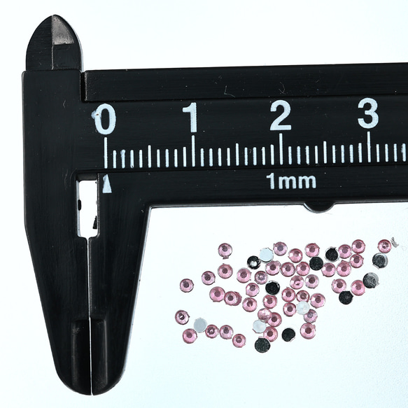 ラインストーン ピンク 1.5mm ss3 9000粒 丸 ネイル レジン デコ ハンドメイド パーツ BD3468 4枚目の画像