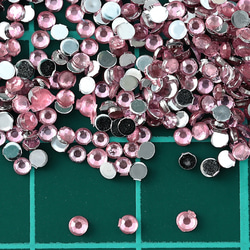 ラインストーン ピンク 1.5mm ss3 9000粒 丸 ネイル レジン デコ ハンドメイド パーツ BD3468 5枚目の画像