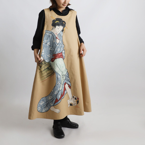 重ねスカート風ワンピ nono ハンドメイド作家