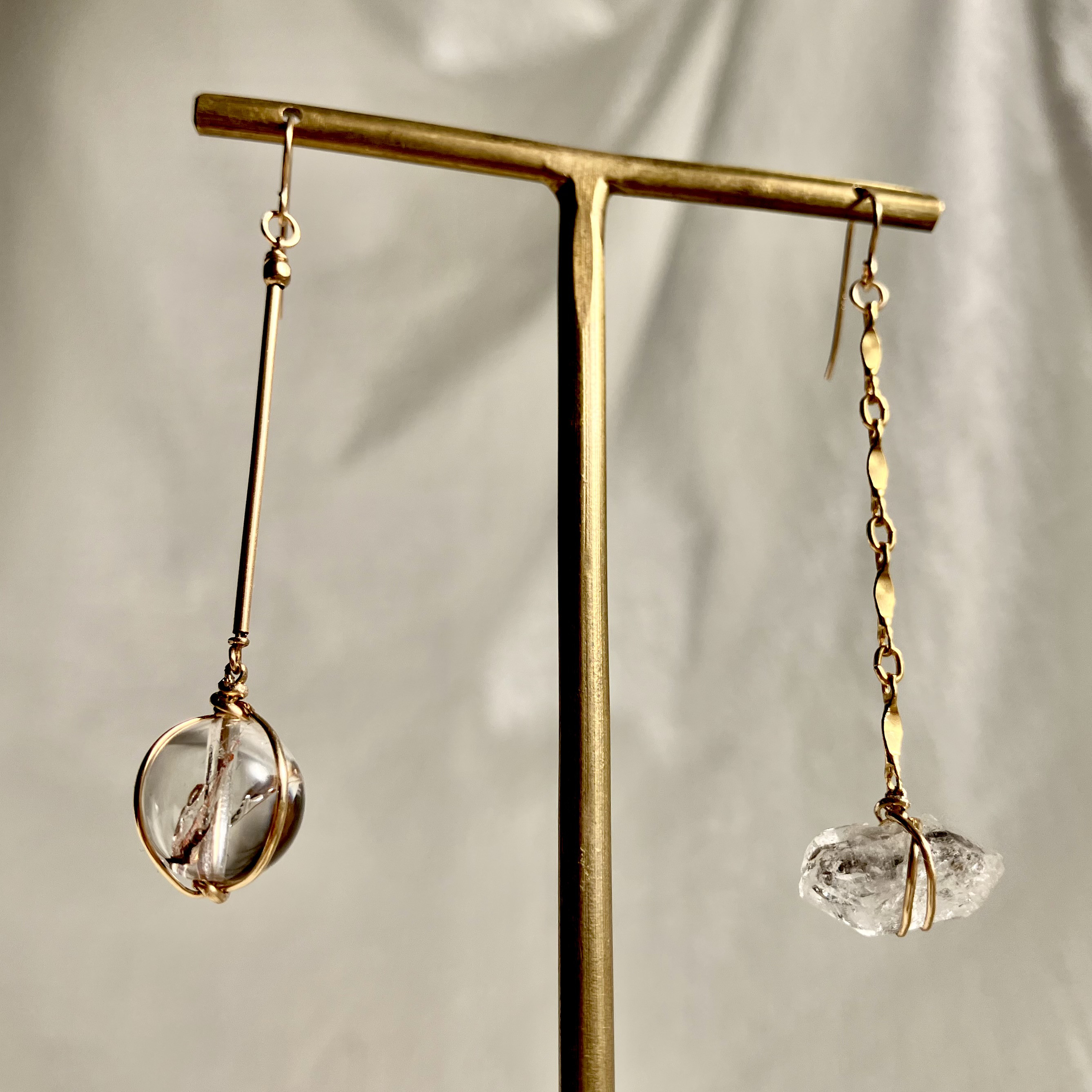 Brandy on the rocks　イヤリング変更可