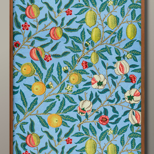 7976□アートポスター 絵画 A3サイズ『ウィリアム・モリス』イラスト