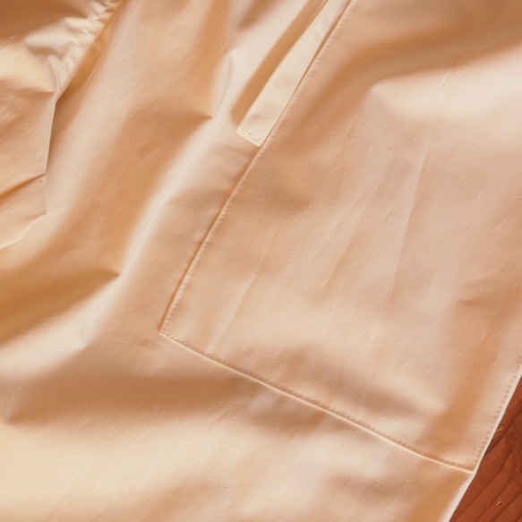 有機棉絲休閒睡衣褲白褲 第3張的照片