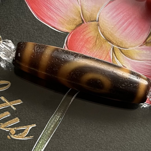 50 特別出品 二眼天珠 里帰り ブレスレット dzi ＊ ΚΑйON ＊ 通販