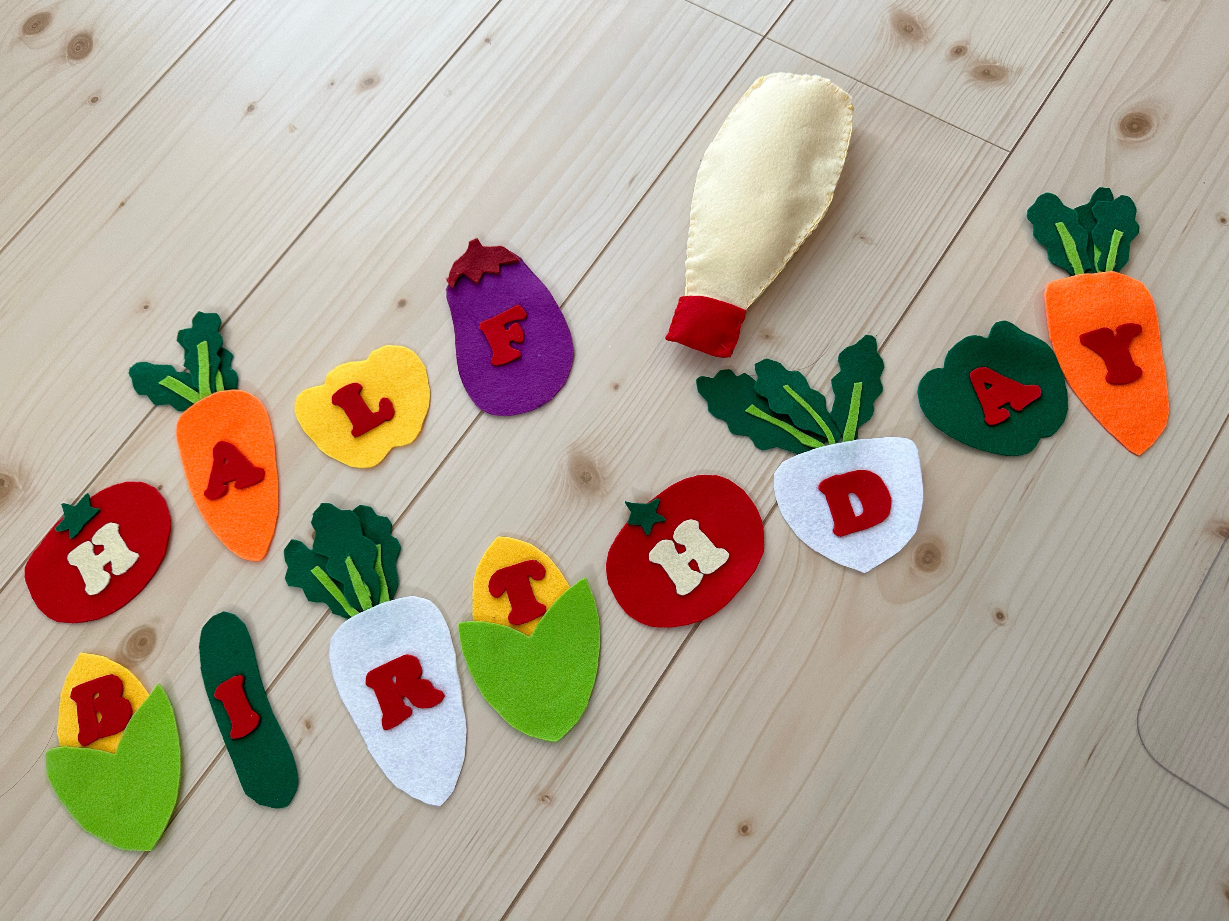 ハーフバースデーガーランド（ネーム含む） yayo様✶⋆確認専用ページ