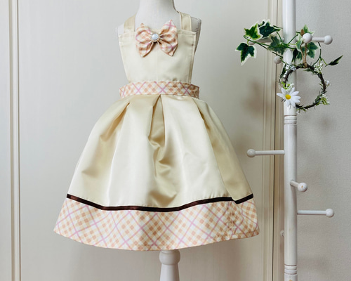 110-120 カントリープリンセスのエプロンドレス 子供服 Bambi