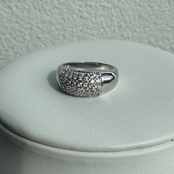 高品質令人印象深刻的 CVD 鑽石 [JC9d] 永恆戒指 PT900 第6張的照片